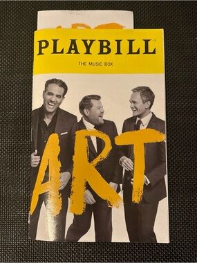 Art  Playbill w/Neil Patrick Harris, Bobby Cannavale &James Corden - 2025